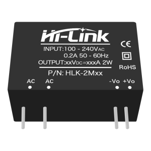 HLK-2M12 2W 12V AC-DC电源模块