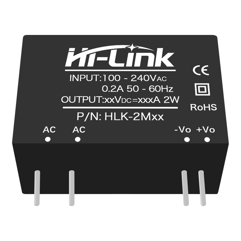HLK-2M09 2W 9V AC-DC电源模块