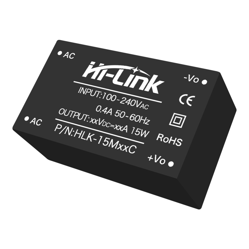 HLK-15M05C 15W 5V AC-DC电源模块