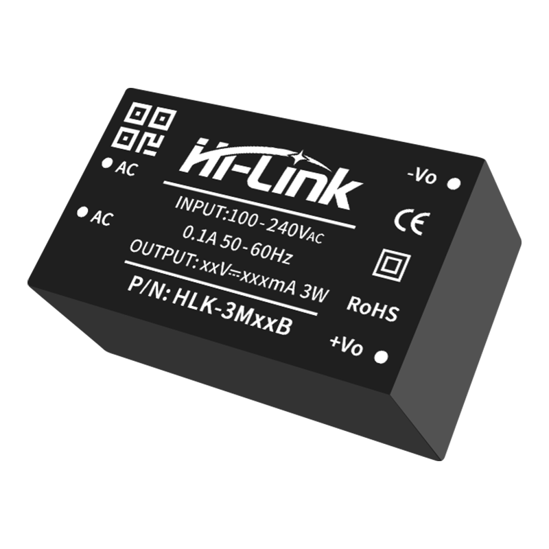 HLK-3M15B 3W 15V AC-DC电源模块