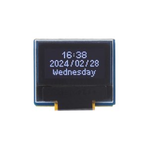 0.49寸OLED模块 64×32分辨率 I2C通信 黑白显示屏