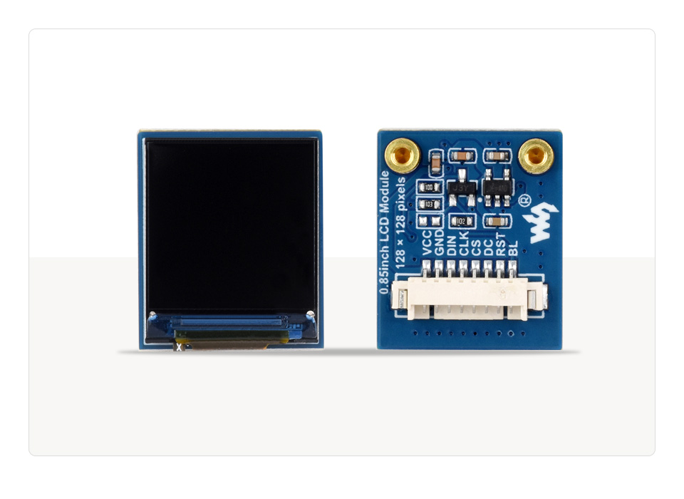 0.85 英寸 LCD 扩展板产品展示