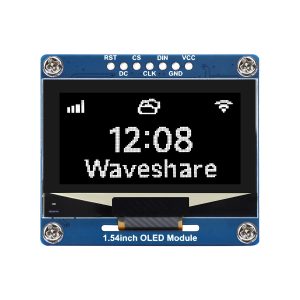 1.54寸OLED模块 128×64分辨率 SPI/I2C通信 黑白显示屏