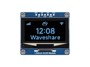 1.54寸OLED模块 128×64分辨率 SPI/I2C通信 蓝色显示屏