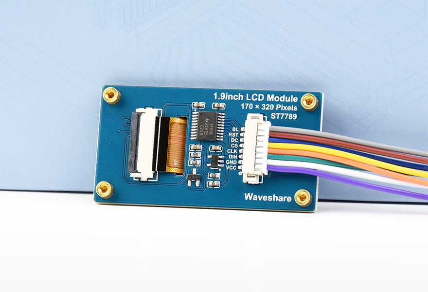 1.9 英寸 LCD 扩展板产品展示