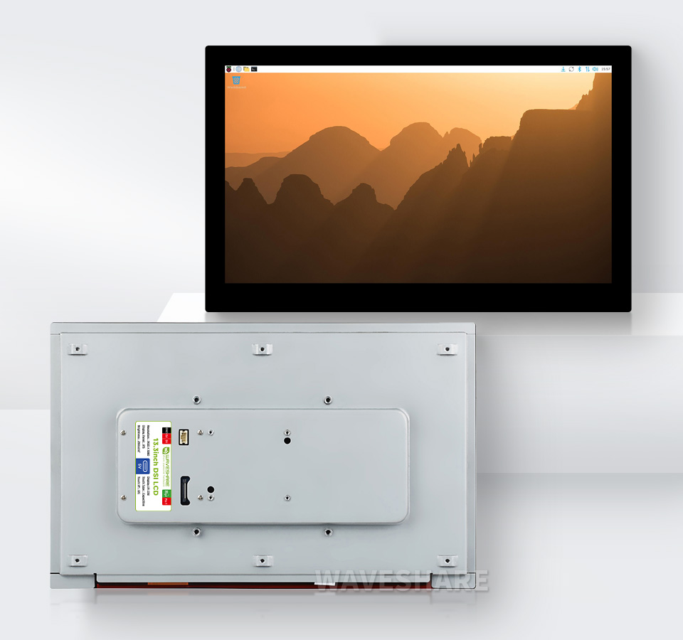 13.3 英寸 DSI 电容触控屏 展示图