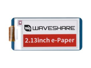 2.13寸墨水屏 250×122分辨率 红黑白 e-paper 电子纸