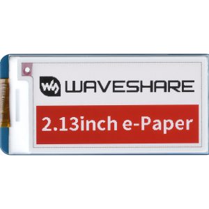 2.13寸墨水屏 250×122分辨率 红黑白 e-paper 电子纸