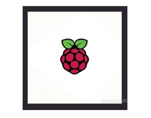 4寸720×720正方形树莓派IPS电容触控屏 钢化玻璃面板