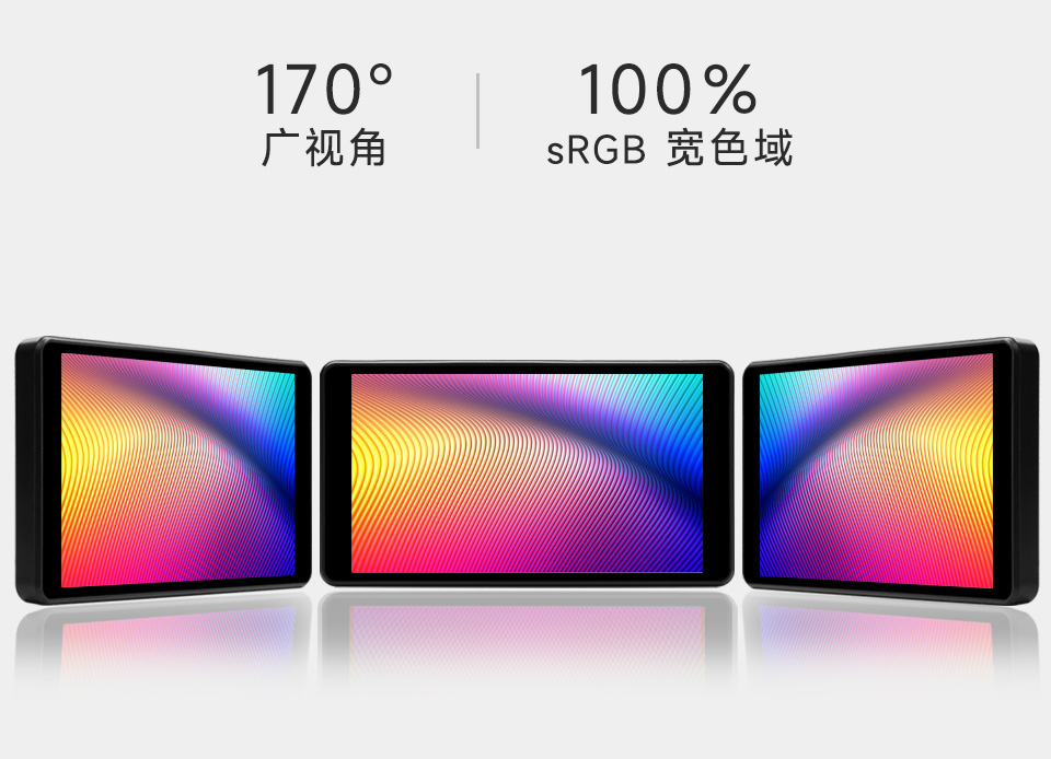 5.5 英寸 2K 触控屏显示角度
