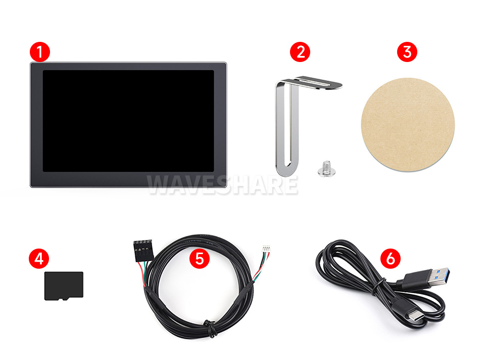 5inch USB Monitor B 配置清单