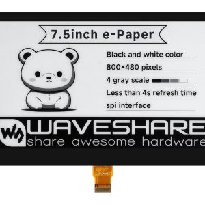 7.5寸e-Paper电子墨水屏贴合屏 800×480像素 SPI通信
