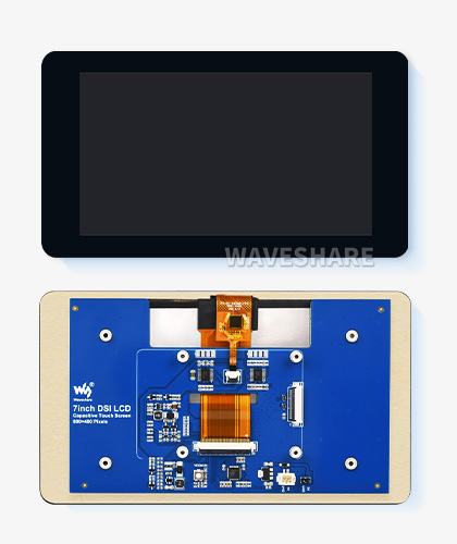 7 英寸 DSI 触控屏显示角度