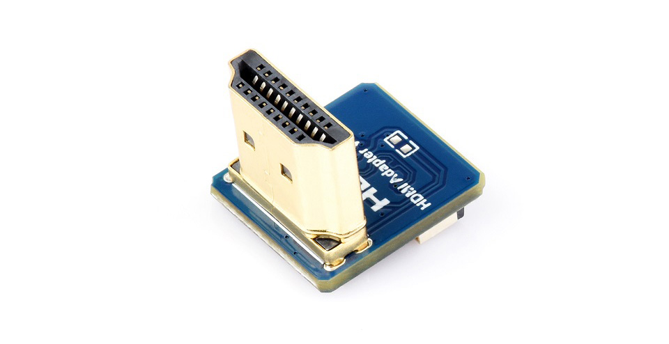 HDMI 垂直版转接头配置