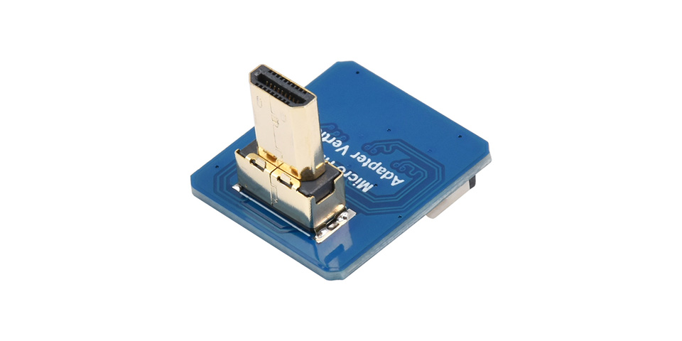 Micro HDMI 垂直版转接头配置