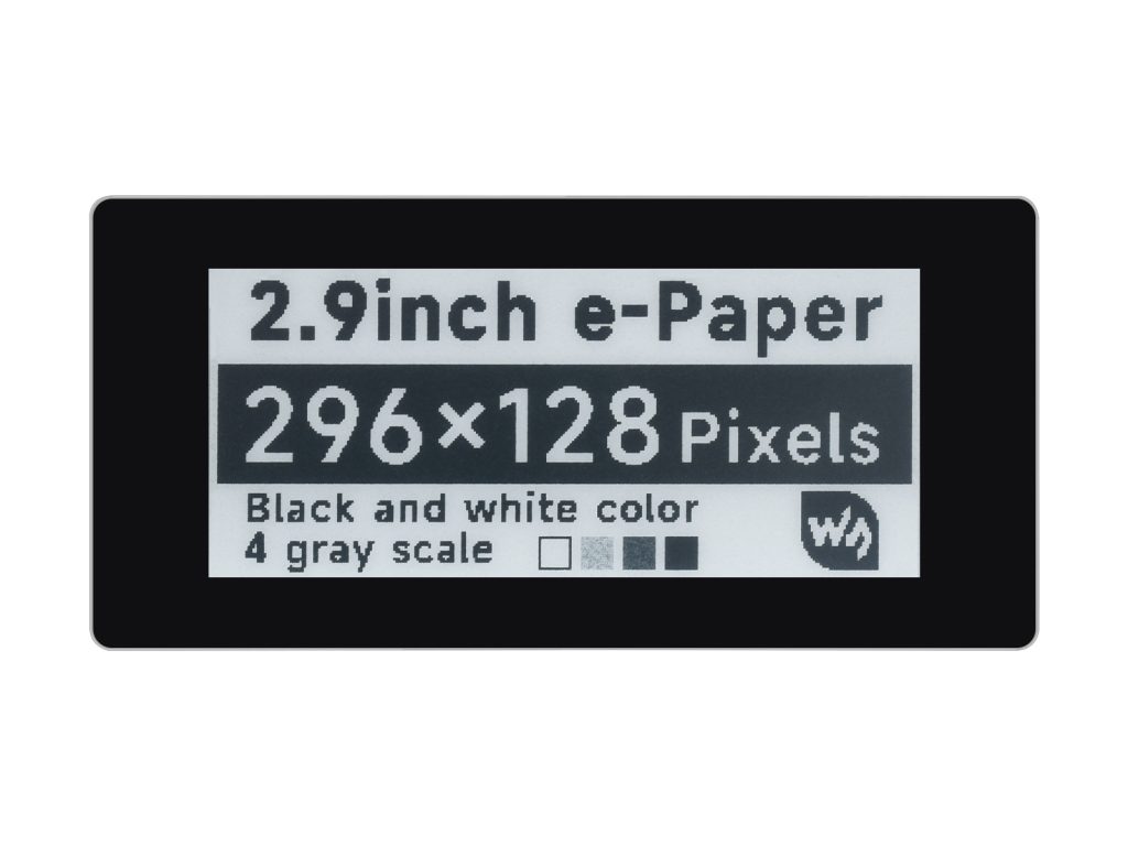 2.9寸Pico触控电子墨水屏扩展板 e-paper 296×128分辨率 SPI通信