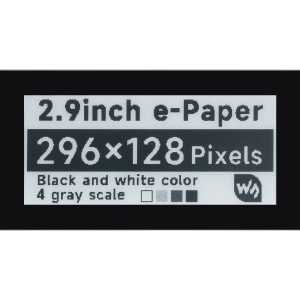 2.9寸Pico触控电子墨水屏扩展板 e-paper 296×128分辨率 SPI通信