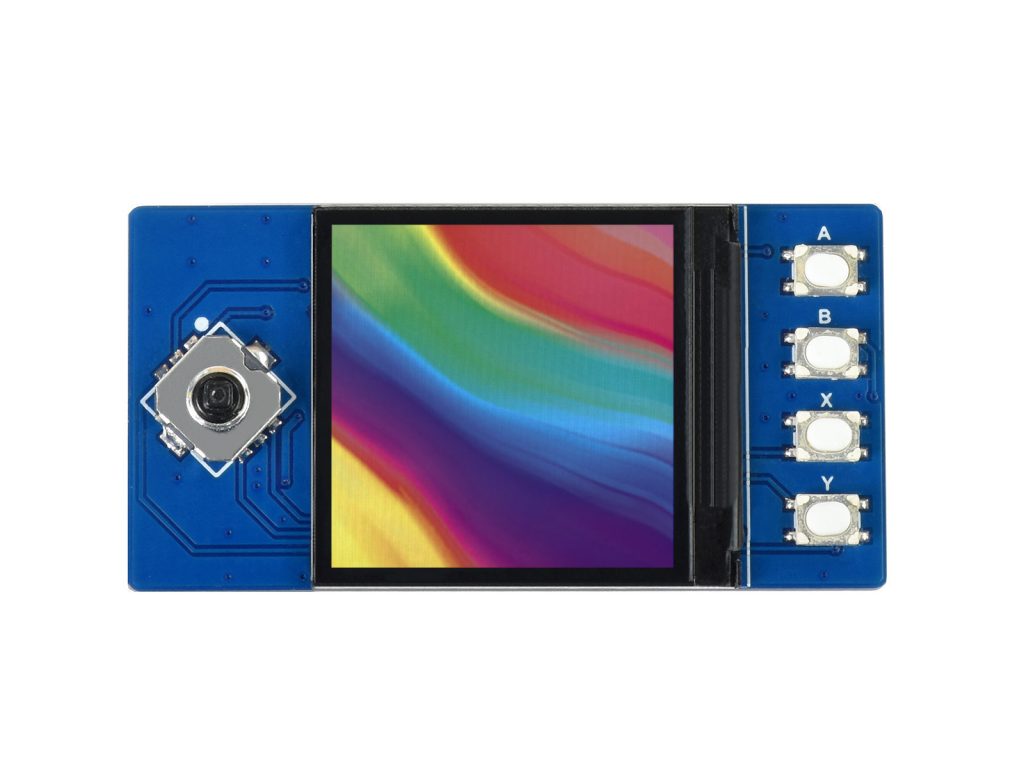 1.3寸Pico显示屏65K彩色LCD模块240×240像素 SPI通信
