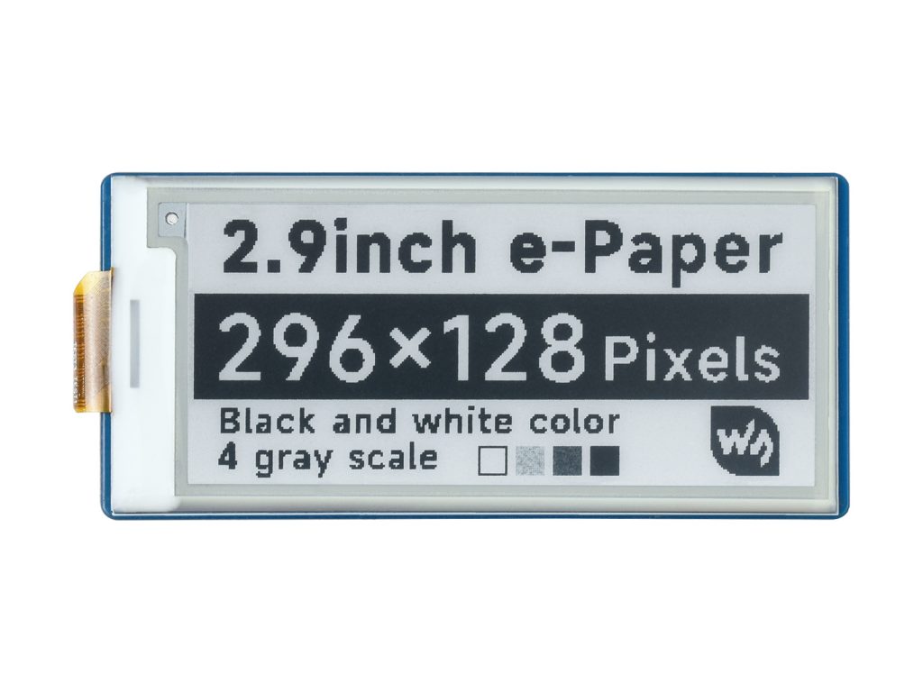 2.9寸Pico电子墨水屏扩展板 e-paper 296×128分辨率 SPI通信
