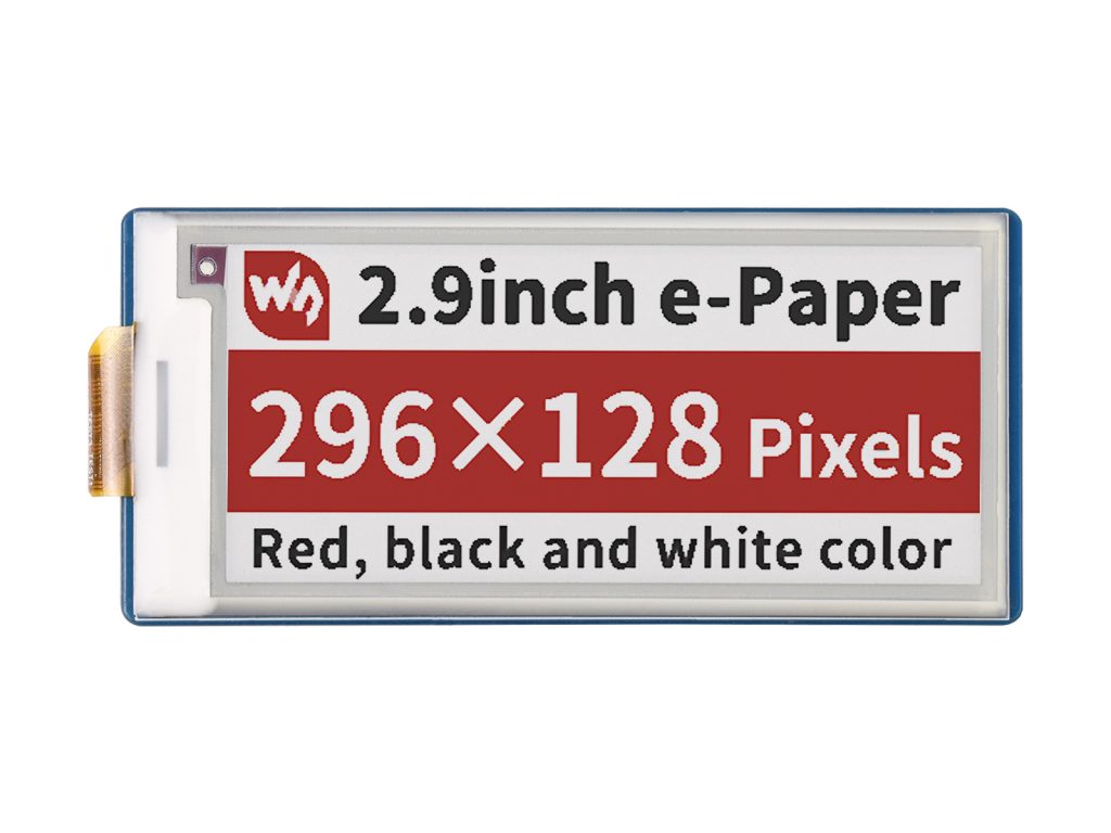 2.9寸Pico电子墨水屏扩展板B型 e-paper 296×128分辨率 SPI通信