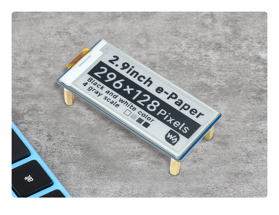 2.9 英寸墨水屏 Pico 扩展板产品展示