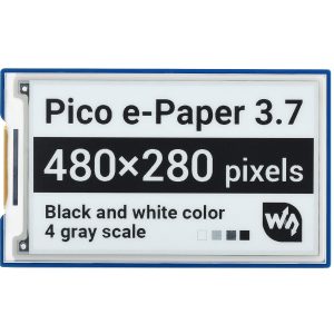 3.7寸电子墨水屏Pico扩展板 e-Paper 480×280分辨率 SPI通信