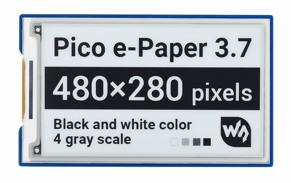 3.7 英寸 LCD Pico 扩展板