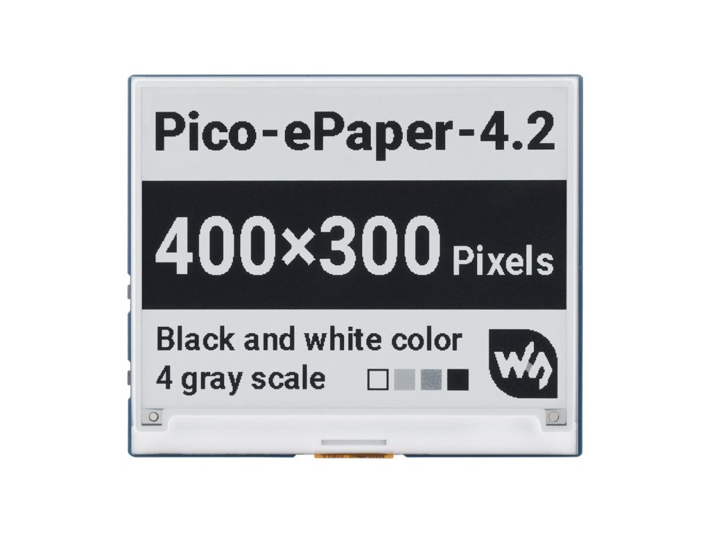 4.2寸黑白e-Paper电子墨水屏Pico扩展板