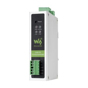 CAN FD 协议转换器 CAN FD 和 RS232/RS485 双向互转 支持 5 种转换模式 兼容 CAN 2.0A/2.0B 协议 支持导轨安装