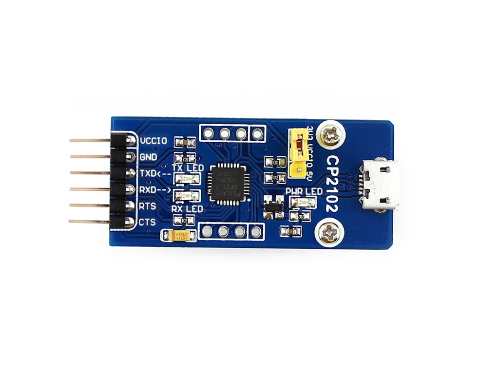 CP2102 USB转UART串口模块 micro接口