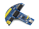 CP2102-USB-UART-Board-mini 主板连接图