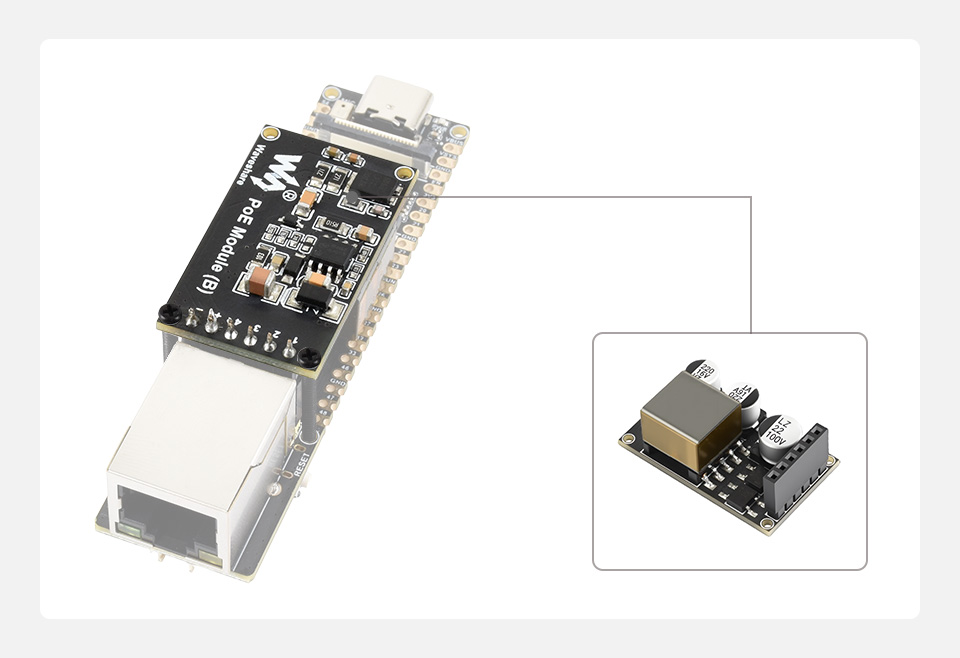 微雪 ESP32-P4-ETH 开发板