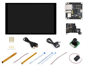 ESP32-P4-NANO开发板 基于ESP32-P4NRW32X芯片的双核加单核RISC-V高性能开发板支持Wi-Fi6和Bluetooth5/BLE D套餐带屏幕PoE和摄像模块