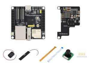 ESP32-P4-NANO-WIFI6-DB开发板 套餐C带PoE和摄像模块 RISC-V 双核400MHz+单核40MHz 双频Wi-Fi 6和BLE 5