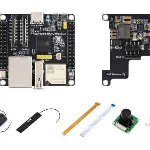 ESP32-P4-NANO-WIFI6-DB开发板 套餐C带PoE和摄像模块 RISC-V 双核400MHz+单核40MHz 双频Wi-Fi 6和BLE 5