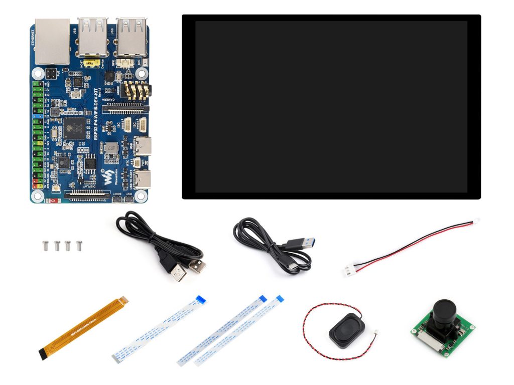 ESP32-P4 开发板 基于 ESP32-P4 和 ESP32-C6 的高性能开发板 支持 Wi-Fi 6 和 Bluetooth5/BLE 5 支持小智 AI deepseek