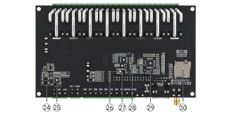 ESP32-S3 工控板 工业级 8 路 Wi-Fi 网络继电器资源简介