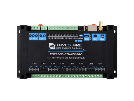 ESP32-S3-ETH-8DI-8RO