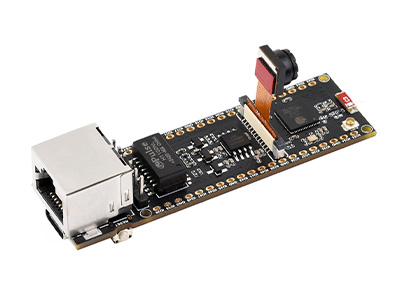 ESP32-S3 以太网开发板接入摄像头模块，ESP32-S3-ETH-CAM-KIT