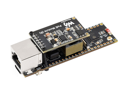 ESP32-S3 以太网开发板接入POE模块，ESP32-S3-POE-ETH