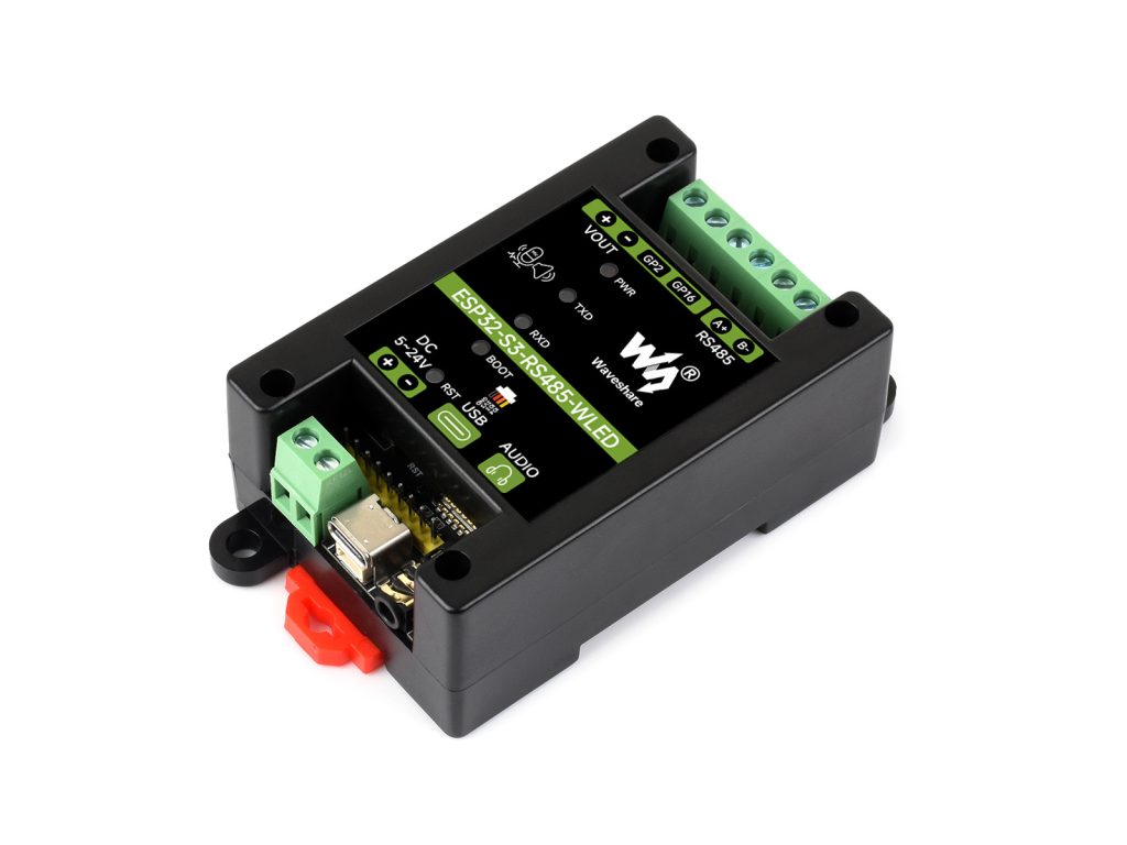 ESP32-S3 RS485开发板 LX7双核240MHz WLED灯带驱动 支持 Wi-Fi 蓝牙5 RS485 音频 AI语音交互