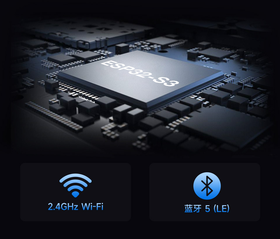 ESP32-S3 工控板 工业级 1 路 Wi-Fi 网络继电器集成 2.4GHz Wi-Fi 和低功耗蓝牙 5 (LE) 双模无线通信