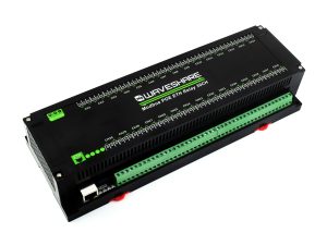 30路以太网继电器模块 Modbus RTU/TCP协议 以太网通信PoE 带多种隔离保护电路 工业级导轨式外壳