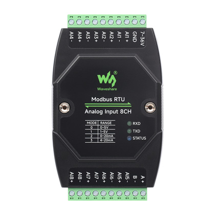 Modbus RTU Analog Input 8CH