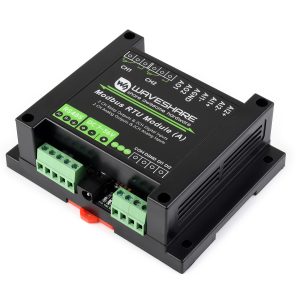工业级Modbus RTU混合输入输出模块 带多种隔离保护电路 支持电压/电流采集 导轨式PC阻燃保护外壳 DC 7V ~ 36V宽电压供电