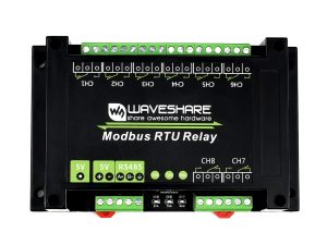 Modbus RTU 8路继电器模块 RS485接口 带多种隔离保护电路 工业级 5V供电