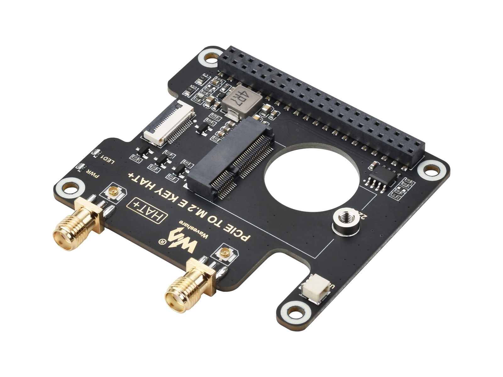 PCIE-TO-M.2-E-KEY-HAT-Plus