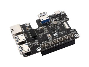PCIe转千兆以太网和USB 3.2 Gen1扩展卡 基于PI5设计扩展三路USB3.2高速接口和一路千兆网口免驱动即插即用