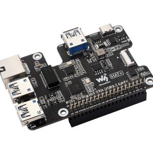 PCIe转千兆以太网和USB 3.2 Gen1扩展卡 基于PI5设计扩展三路USB3.2高速接口和一路千兆网口免驱动即插即用