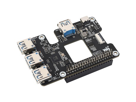PCIe TO USB 3.2 Gen1 HAT+ Image